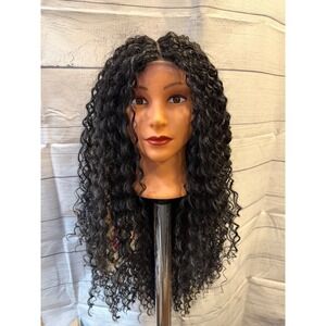 Long curly synthetic wig. Fs1b/30